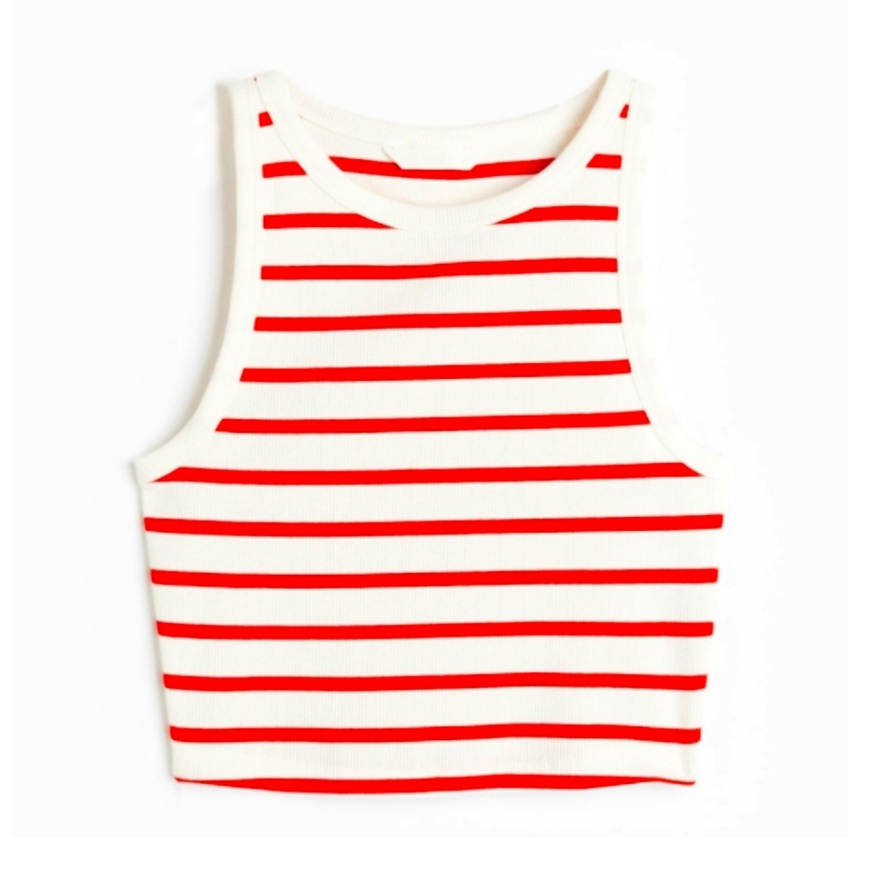 H&M Cropped Tank Top